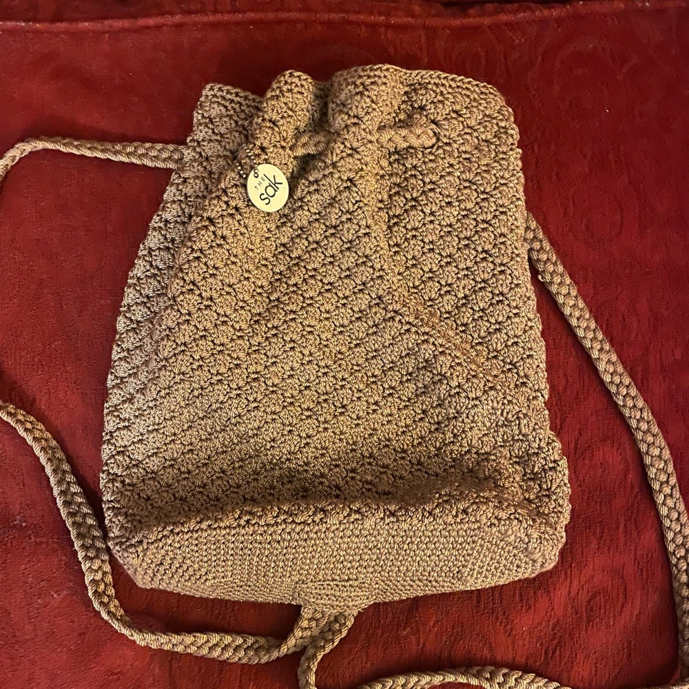 The Sak mini woven backpack